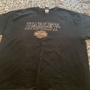 Mens 2XL Harley Davidson Milwaukee T-shirt black